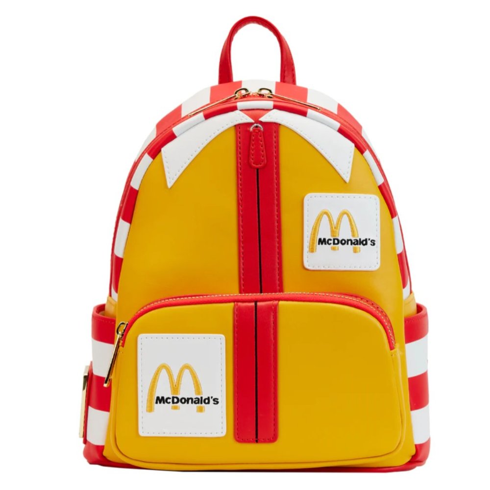 Loungefly x McDonald's Ronald McDonald Cosplay Backpack Bag Accessory Collection